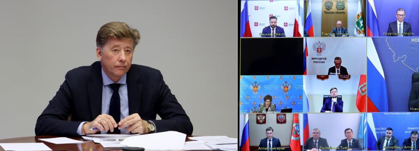 Темпы строительства и ремонта поликлиник в Сибири оценило полпредство