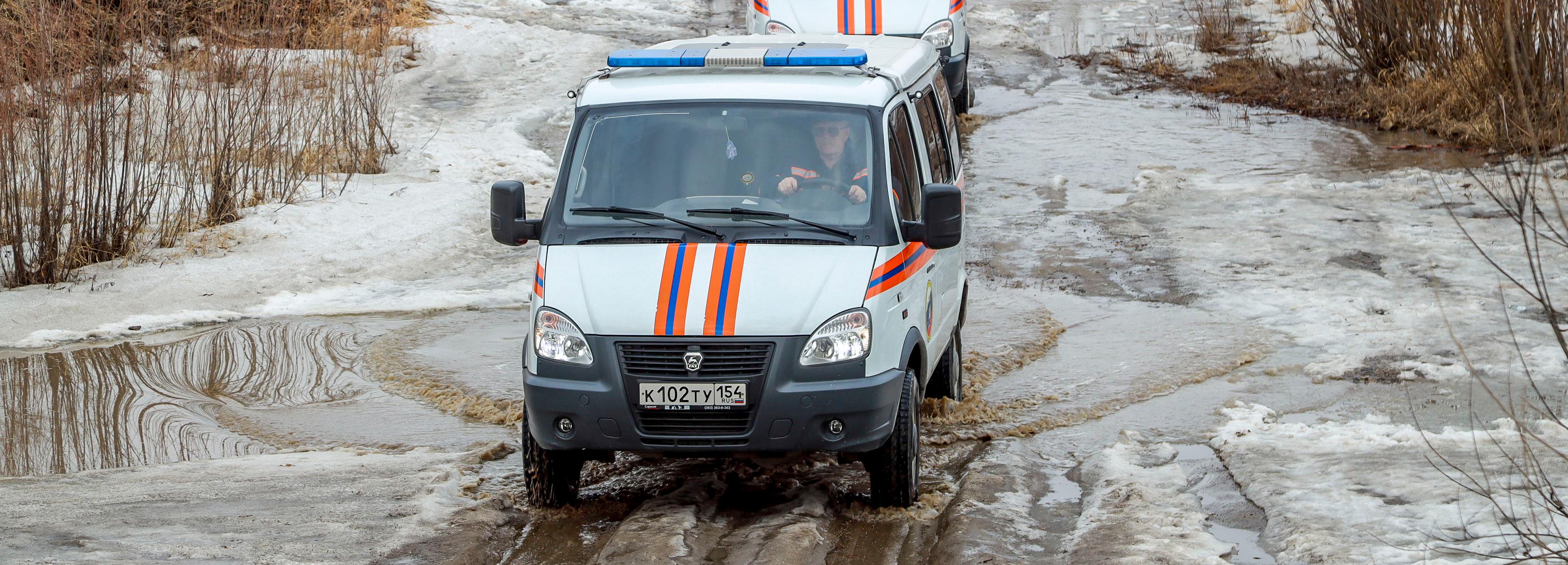 Гулявших по льду восьмерых детей спасли в Новосибирске