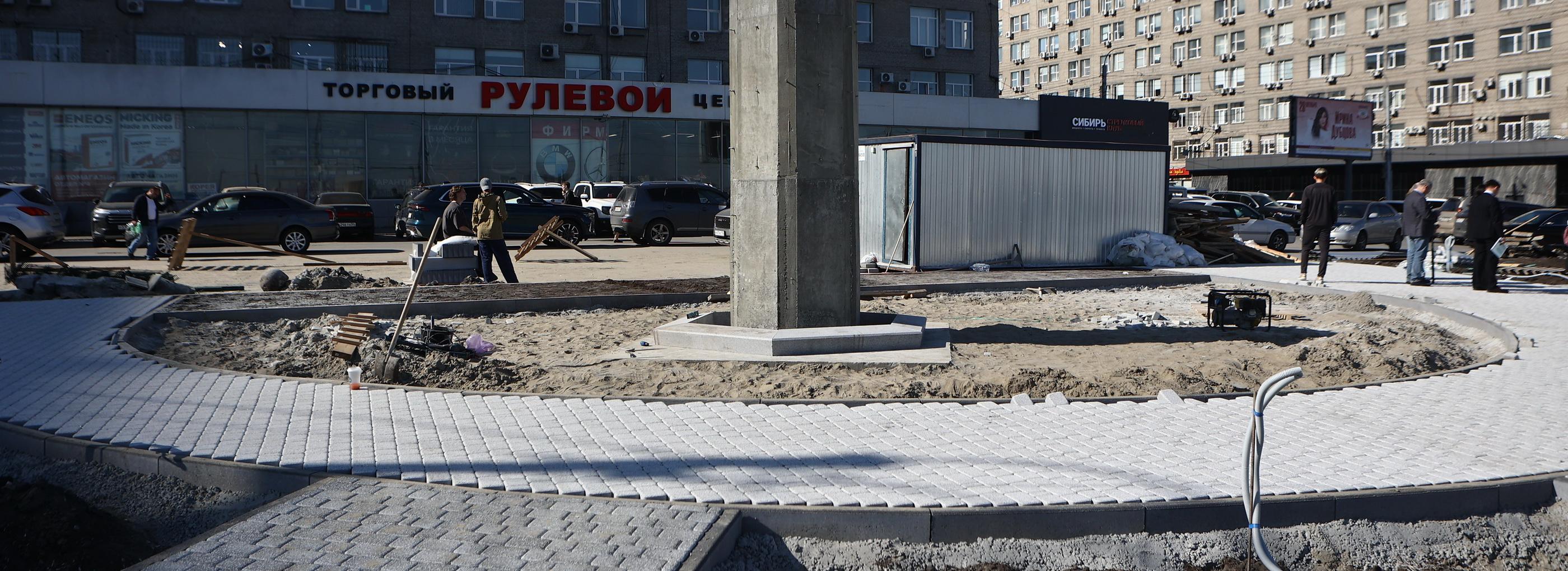 Смотровую площадку обустроят на площади Лыщинского в Новосибирске