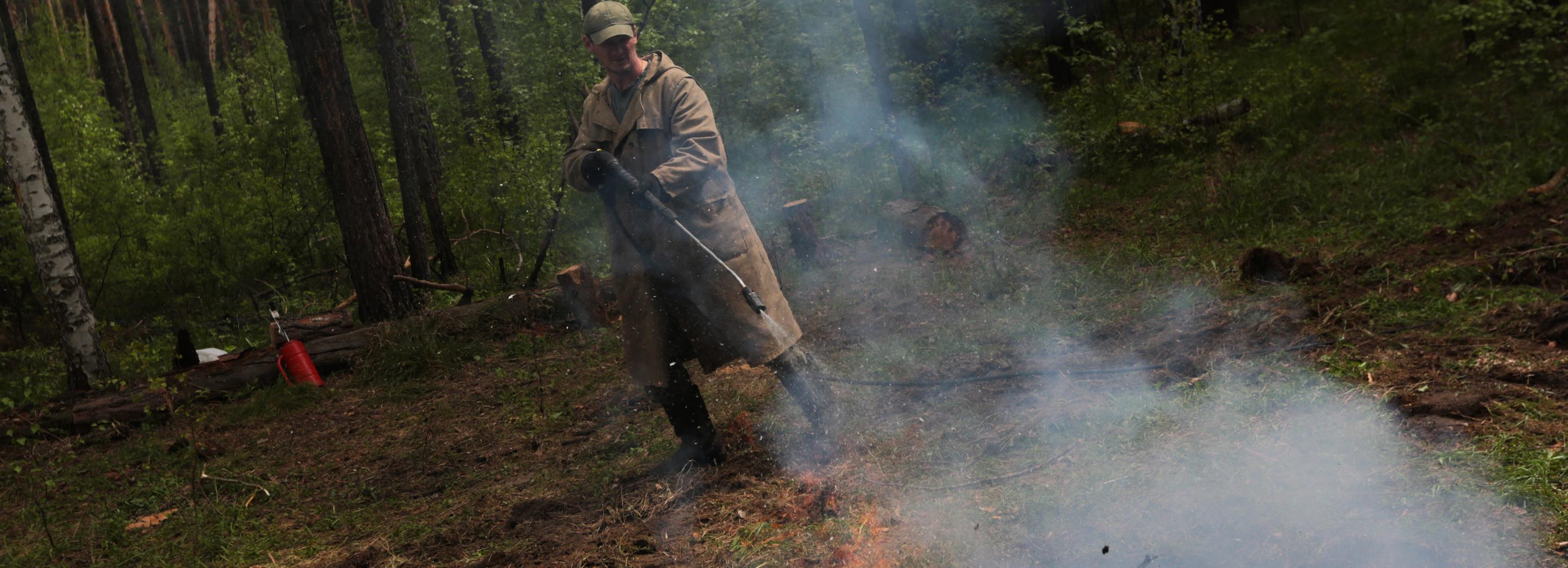 Пожароопасный сезон завершился в Новосибирской области