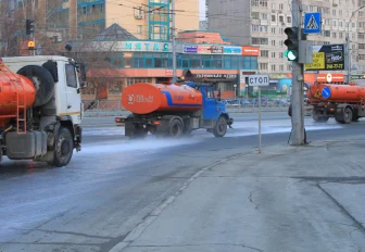 90 тонн грязи и смёта вывозят каждые сутки с улиц Центрального округа