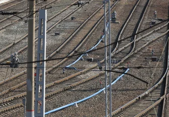 Дизельный тепловоз загорелся на станции Койниха под Новосибирском