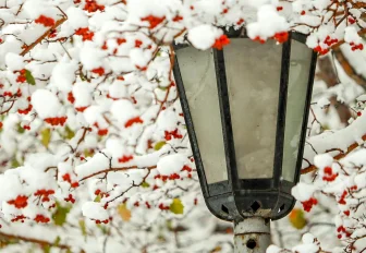 Зимнее волшебство в Новосибирске: атмосферные фото укрытого снегом города