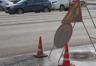 Проспект Дзержинского закатали в новый асфальт после ремонта ливнёвки