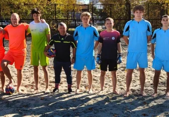 Пляжный футбол возродили в Новосибирске